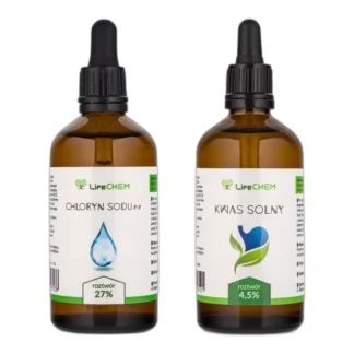 MMS CHLORYN SODU 27% + KWAS SOLNY 4,5% | LifeCHEM — zdjęcie 1